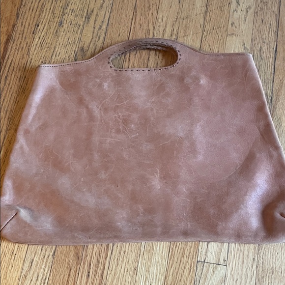 Raven + Lily Brown Leather Tote - Picture 2 of 4